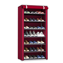 Load image into Gallery viewer, Dustproof 8 Layers 10 Layers Shoes Cabinet Shoe Rack Fabric Furniture Home Bedroom Dormitory Shoe Rack Organizer Ins Minimalist