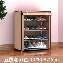 Load image into Gallery viewer, Dustproof 8 Layers 10 Layers Shoes Cabinet Shoe Rack Fabric Furniture Home Bedroom Dormitory Shoe Rack Organizer Ins Minimalist
