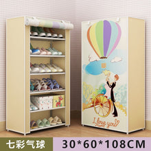 Load image into Gallery viewer, Dustproof 8 Layers 10 Layers Shoes Cabinet Shoe Rack Fabric Furniture Home Bedroom Dormitory Shoe Rack Organizer Ins Minimalist